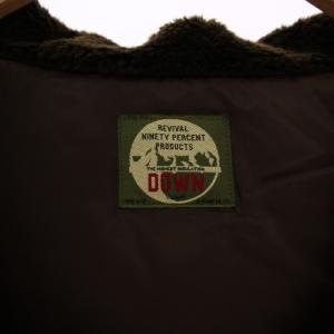 Varde77 ダウンジャケット ジップアップ フード ボア 2 ブラック 9017AW-SD-DJ01 /BM