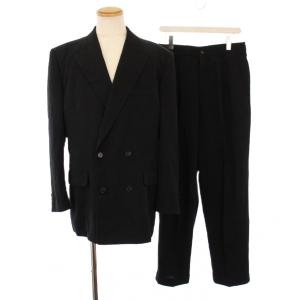 AD1992 90s ダブルスーツ M ブラック PJ-05015M