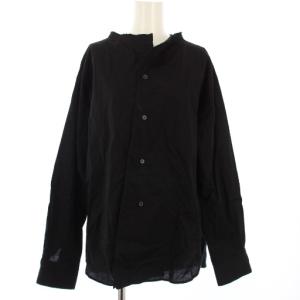 25AW THIN COTTON TWILL FRINGE COLLAR BLOUSE