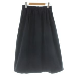 フレアースカート ロング ナイロン 38 黒 ブラック 91-109-09-063245 /AP