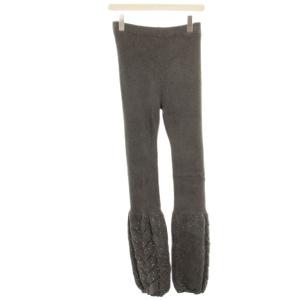 タグ付き ルームウェア ナイトウェア 部屋着 アランネップレッグウォーマーレギンス イージーパンツ F