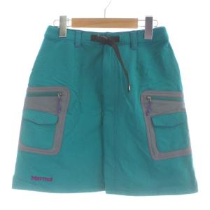 スカート S 緑 グリーン ひざ丈 カーゴポケット /AP