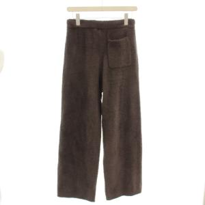 gelato pique ルームウェア パンツ F 茶 ブラウン /G