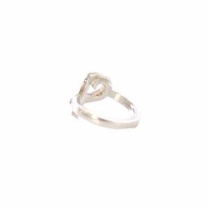 TIFFANY&Co. ラビングハート リング 指輪 925 9号 シルバーカラー /KH OH