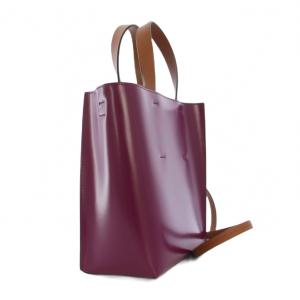 MARNI MUSEO MINI BAG 2WAY グレー パープル