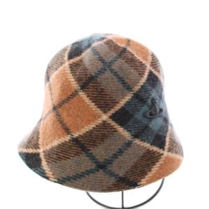 バケットハット チェック オーブ M-S
