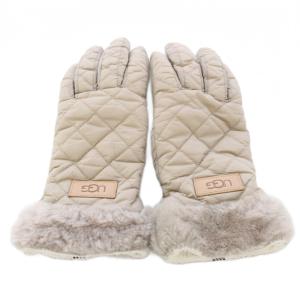 UGG australia Quilted Performance Glove 手袋 グローブ キルティング ベージュ /TK