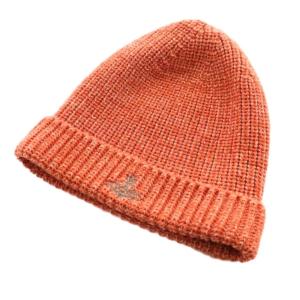 24AW ONE POINT ビーニー ニット帽 帽子 オレンジ 249102 /SS OS