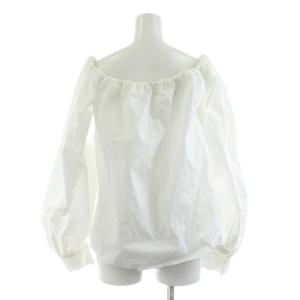 FUMIKA_UCHIDA 25SS COATED OFF THE SHOULDER TOP