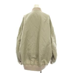 Framework 22SS ナイロンツイルMA-1 ブルゾン ジャケット ジップアップ 38 グレー 22011220302010