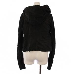 Rick Owens レザージャケット ジップアップ IT42 ブラック