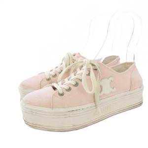 トリオンフ スニーカー 厚底 36 ピンク /KH