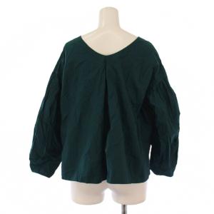 Drawer シャツ ブラウス 長袖 36 緑 6521-299-0540 /BM