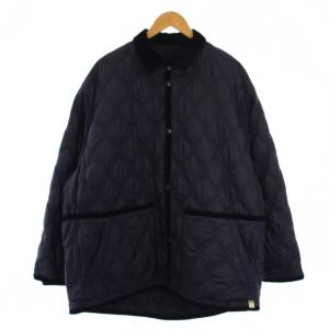 21AW SSZ FENCE QUILT JACKET 中綿ジャケット キルティング M ネイビー 11-18-6187-791