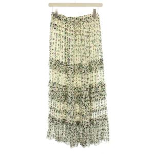ISABEL MARANT ETOILE エイオナスカート EIONA SKIRT ティアードスカート ロング フレア イージー ウエストゴム フリル
