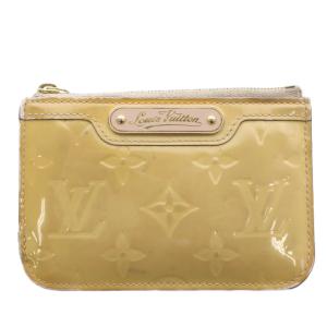 ポシェット クレNM モノグラムヴェルニ 小銭入れ コインケース ベージュ M90215 /AN29 OH