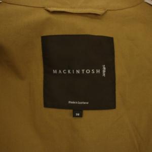MACKINTOSH LONDON ステンカラーコート ロング 38 ベージュ /BM
