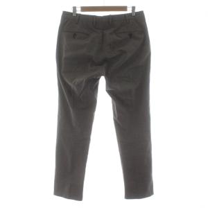 PT01 STRETCH シアサッカー スラックス テーパードパンツ ジップフライ 48 チャコールグレー COFB01