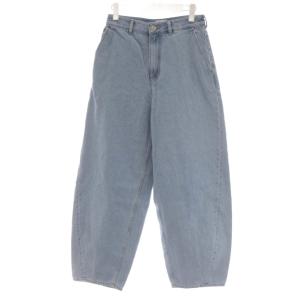 ジーンズ デニム ジーパン 38 青 ブルー ワイド /AU