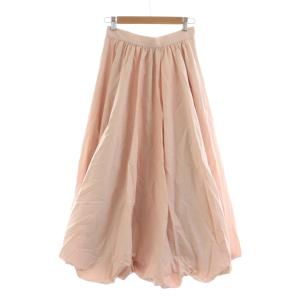 24SS バルーンスカート ロング フレア 2 ピンク /RR