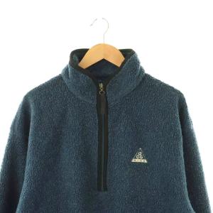 NIKE ACG 90s 犬タグ フリース プルオーバー ジャケット L 紺 /NR