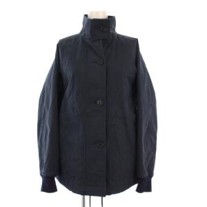 23AW PADDED COTTON NYLON 中綿ジャケット スタンドカラー アウター 2 紺 595-3225506