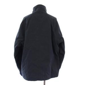MHL. 23AW PADDED COTTON NYLON 中綿ジャケット スタンドカラー アウター 2 紺 595-3225506