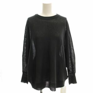 25SS HGテンジク ドルマンPO ニット カットソー 長袖 F チャコールグレー 25080440002010