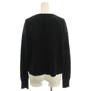 IENA 24AW BLACK ステイシーカーディガン ニット カーディガン ウール F 黒 ブラック 24080900902040