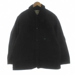 ナイロン フィールドコート ステンカラー ミドル丈 M 黒 ブラック 4175-5069 /KU