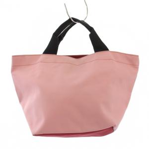 舟型トートバッグ ハンドバッグ ピンク /KH