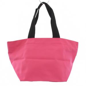 舟形トートバッグ ハンドバッグ ピンク /KH