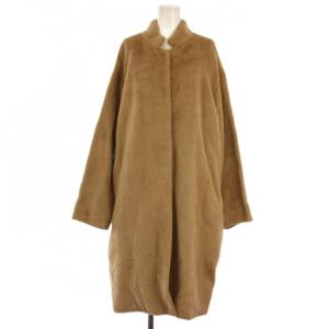 ファーコート ロング アルパカ ウール 13+ ベージュ /BM