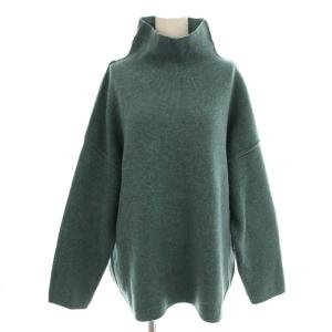 22AW ハイネック ニット セーター 長袖 F 緑 グリーン 22-080-220-9150 /G
