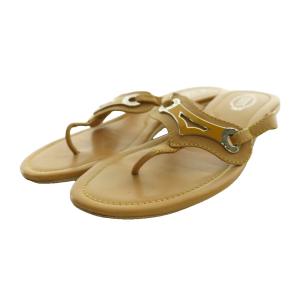 トングサンダル 35.5 ベージュ /SS OS
