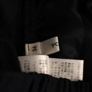 yori ウォーム裏起毛ハンサムパンツ 34 紺 YR22-23139AW /BM