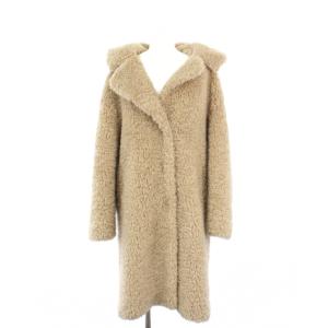 CURLY FAUX FUR OVERSIZE FIT COAT