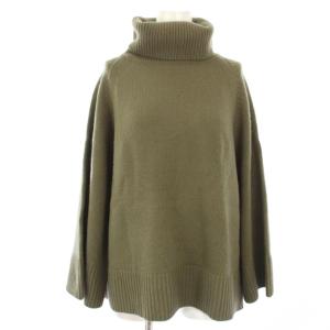 AIRY WOOL CASH TURTLE NECK PO ニット セーター 長袖 タートルネック S