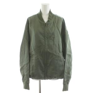 ブルゾン ジャケット ナイロン F カーキ /AN48