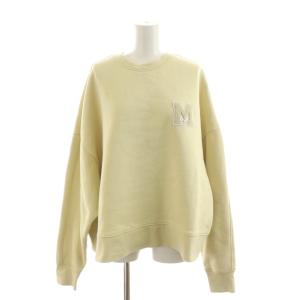 24SS Mサガラ刺繍トレーナー スウェット 長袖 F 黄色 イエロー /RR