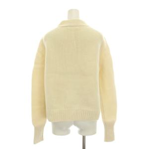 IENA 21AW AQUAラグランVネックカーディガン ニット 長袖 白 21080900704030 /YM
