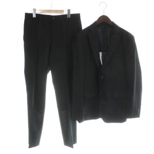 CLOUDELUX9 スーツ セットアップ ジャケット パンツ 2 黒 ブラック ノッチドラペル /AP