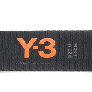Y-3 アディダス CLASSIC LOGO BELT ベルト ロゴ ナイロン 黒 ブラック GK2074 /AN30