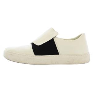 White Strap Sneakers ホワイトストラップスニーカー シューズ ローカット レザー 42