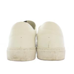 ISSEY MIYAKE White Strap Sneakers ホワイトストラップスニーカー シューズ ローカット レザー 42