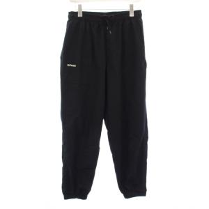 INCOM 01/TROUSERS イージージョガーパンツ 格子柄 2 黒 222TQDT-PTM04