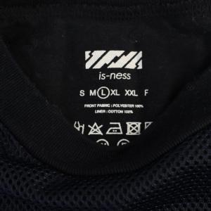 is-ness BALLOON DOUBLE LAYERED MESH SHORT SLEEVE T-SHIRT Tシャツ