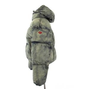 DIESEL 24AW W-AVES デニム中綿ジャケット USED加工 36