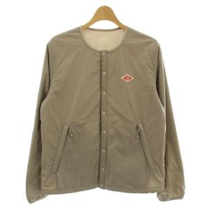 インサレーションジャケット 中綿 ノーカラー ジャケット ナイロン 36 グレージュ 20S-KW-001