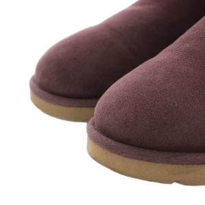 UGG australia クラシックミニ2 Classic Mini II ムートンブーツ ショートブーツ USA8 赤紫 レッドパープル